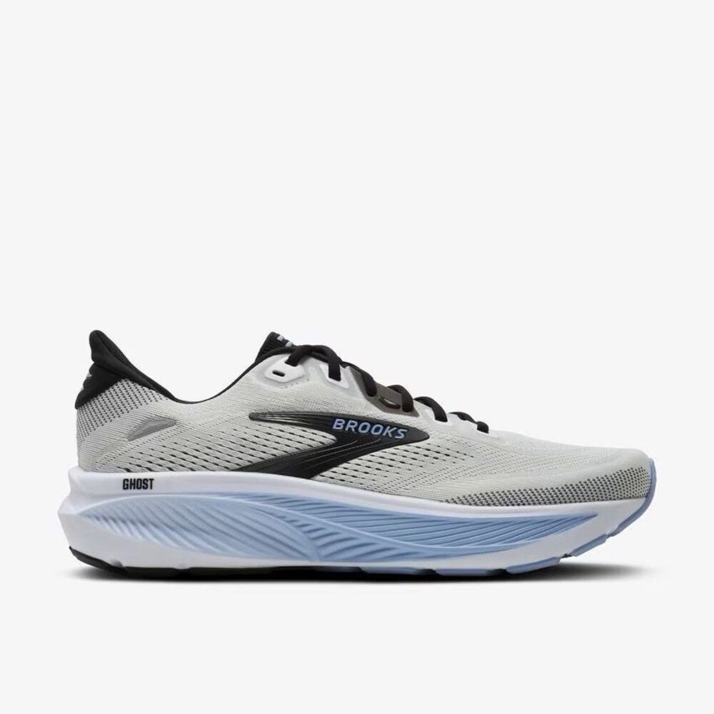 *Brand New* Brooks Running Men’s Ghost 18 White/Black/Open Air Size 11